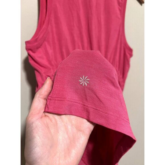 Athleta Air Out Cinch Tank Top Pink Size Large - Picture 8 of 9